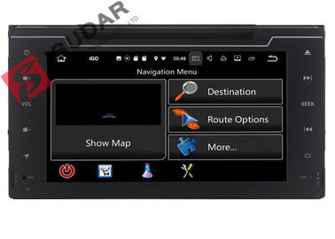 1024*600 DVD GPS Navigation For Toyota Toyota Fortuner Sat Nav Built In WiFi Modem
