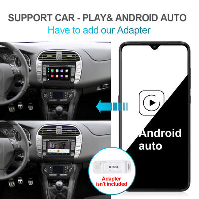 Carplay NXP6686 PX6 1024x600 android car stereo For Fiat/Bravo