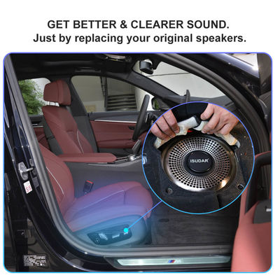 2 OHM Pairs Car GPS Navigation DVD Player Low Range Frequency Bass Speakers