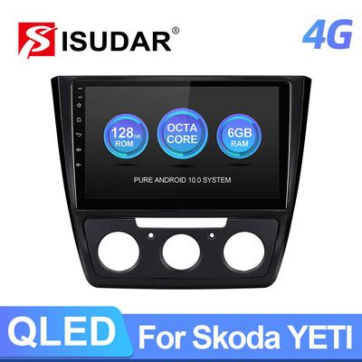 Skoda Yeti 2009 Android Auto Gps Car Stereo Bluetooth 5.0 Octa Core 1.8GHZ