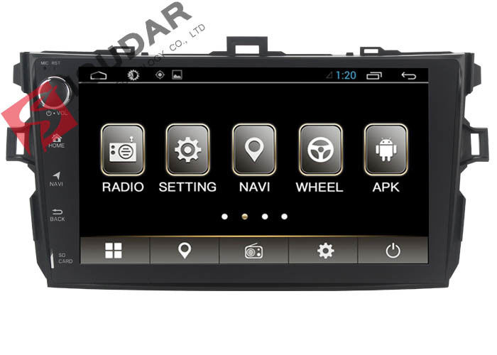 New Allwinner T3 Android Auto Car Stereo Toyota Corolla Head Unit With 4G WIFI