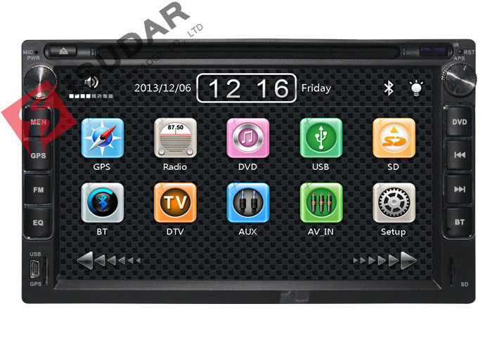 Chery A3 / A5 / Tiggo Car GPS Navigation DVD Player With Bluetooth 3G USB  Wince System