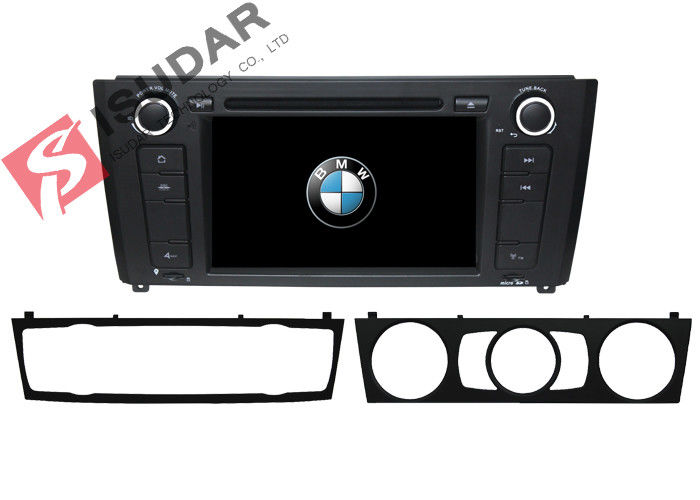 1 Series E81 / E82 / E87 DVD GPS Navigation For BMW Android 6 Car Stereo Support 4G