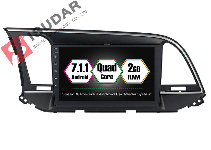 9 Inch All Touch Panel Android Car Entertainment System Car Stereo For Hyundai Elantra  2014