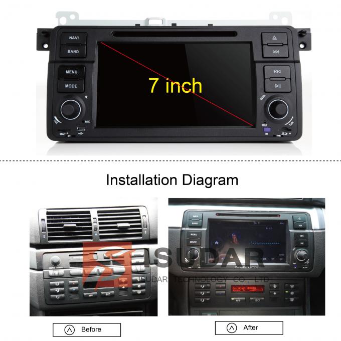 Original Car User Interface BMW E46 Sat Nav Double Deck Car Stereo ... Original Car User Interface BMW E46 Sat Nav Double Deck Car Stereo ...