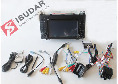 Built In Radio Tuner Isudar Car DVD Player For Mercedes Benz For B200 Heat Dissipation