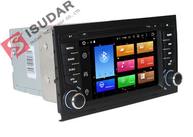 Octa Core 64bit Processor 2 Din Car Dvd Player Audi A4 Head Unit Supports 4K Video