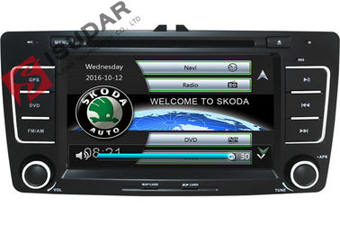 SKODA Octavia Car DVD Player for VW 7 Inch 2 Din Gps Bluetooth Car Stereo With Hand Brake Control