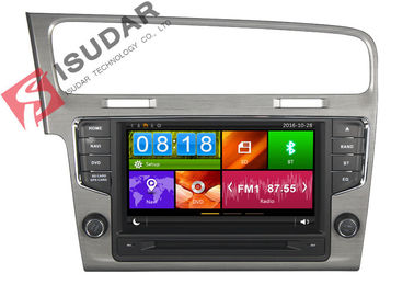 Mirror Link VW Golf Dvd Player , Volkswagen Touch Screen Radio Support Steering Wheel Control