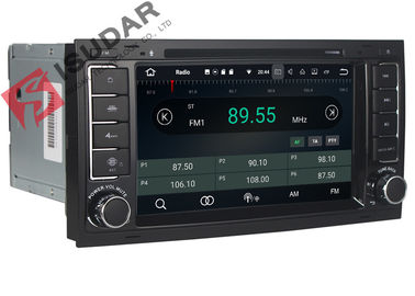DAB+ Tuner Vw Touareg Dvd Player , Volkswagen Gps Stereo With Bluetooth Heat Dissipation