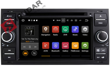 Black Panel Ford Transit Dvd Player , Ford Fusion Dvd Player With Screen Mirroring Function