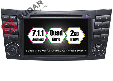 E Class Car DVD Player For Mercedes Benz Mercedes Clk Sat Nav USB SD Interface