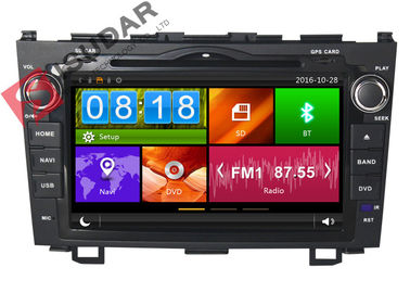 Honda CRV Car GPS Navigation DVD Player 8 Inch Double Din Car Stereo Dynamic User Interface
