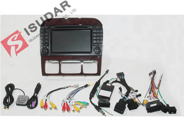 Double Din Mercedes In Car Dvd Players , In Dash Gps Car Stereo With Navigation