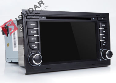 Split Screen Audi A4  2 Din Car DVD Player With Bluetooth Android 7.1.1 OBD Support