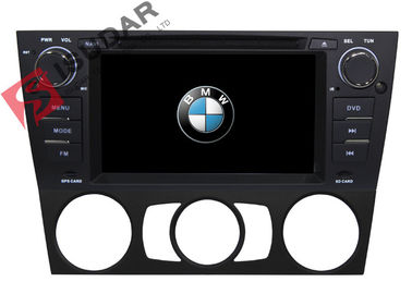 Support Digital TV Double Din Dvd Gps Car Stereo , BMW E92 Sat Nav For Manual Air Condition