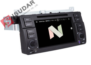 Split Screen Mode Bmw E46 Sat Nav , Android Auto Car Radio With Screen Mirroring Function