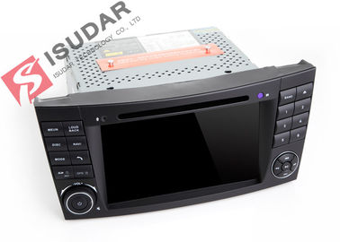 Auto Radio Double Din Gps Car Stereo , Mercedes E Class Dvd Player Built In SD Port