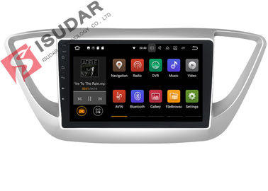 Built In Wifi Pure Android Auto Car Stereo Car Head Unit For Hyundai Solaris Verna 2017