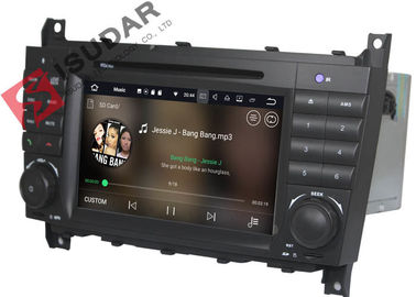 C Class W203 Car DVD Player For Mercedes Benz Support Google Maps Online Navigating