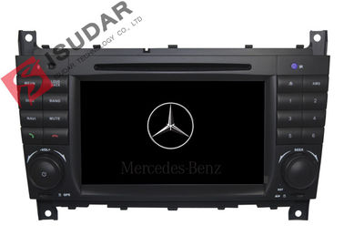 C Class W203 Car DVD Player For Mercedes Benz Support Google Maps Online Navigating
