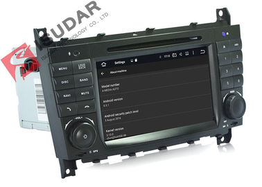 Multi Touch Screen Mercedes C Class Dvd Player , Mercedes Benz Head Unit 4G Function