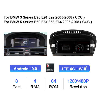 MP3 MP4 2.0GHz Andorid 10.0 Auto DVD Players For BMW 5 Series