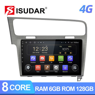 128G PIP Car GPS Navigation DVD Player Voice Control With Multi Language