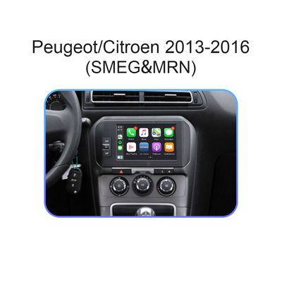 EQ Adjustment Car GPS Navigation DVD Player Auto Adapter For Peugeot Citroen 308