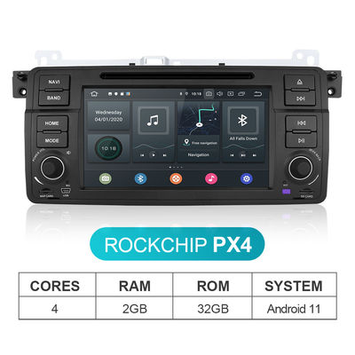 NXP6686 6 Core Android 11 Car Radio BMW E46 4G Car Cd Dvd Player