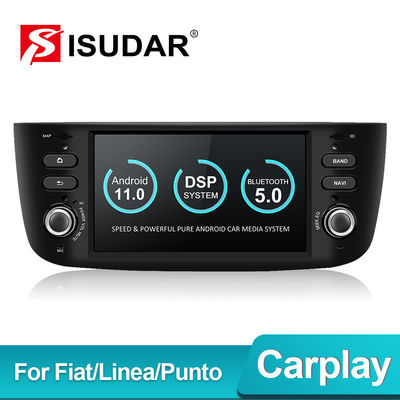 1 Din Android 11 Voice Control Car Radio 4G For Fiat Grande Punto Evo