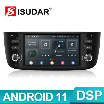 1 Din Android 11 Voice Control Car Radio 4G For Fiat Grande Punto Evo