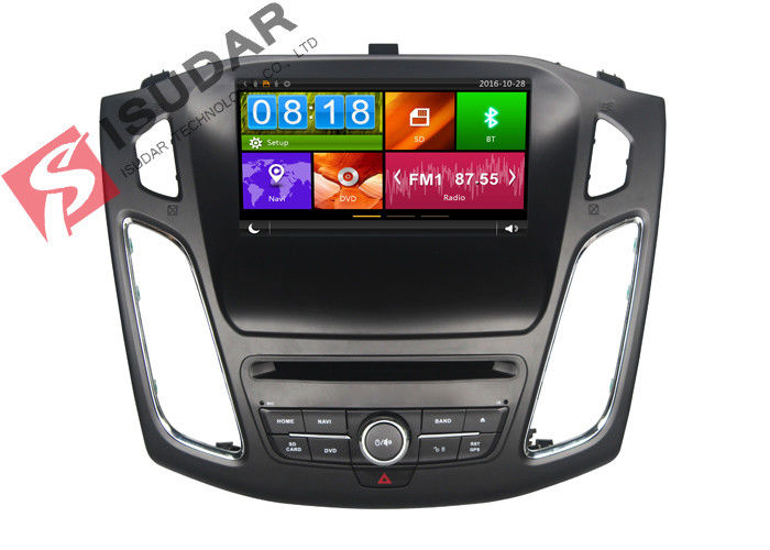 Dynamic UI Wince System 2 Din Car Dvd Player For FOCUS 2015 Heat Dissipation