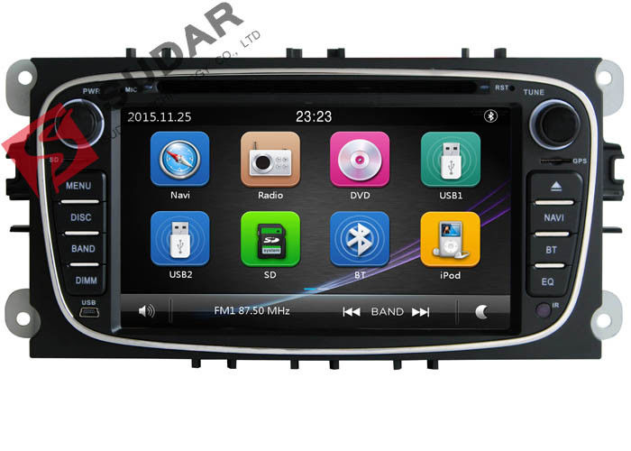 Ford Focus C - MAX Galaxy 2 Din Car Dvd Player With 1080P Video Play Ipod