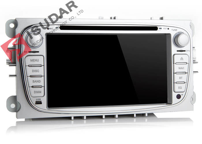 Silver 2 Din Car Dvd Player Ford Mondeo Head Unit With 3G Back - Up Camera