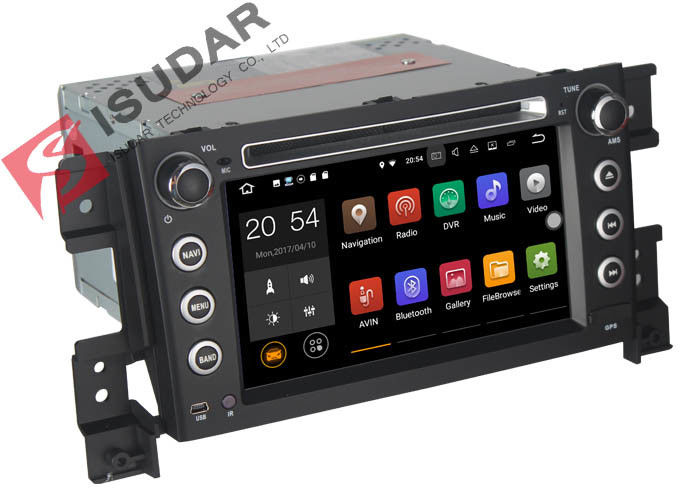 Split Screen Mode Android Car DVD Player For Suzuki Grand Vitara 1080p Video Player Support