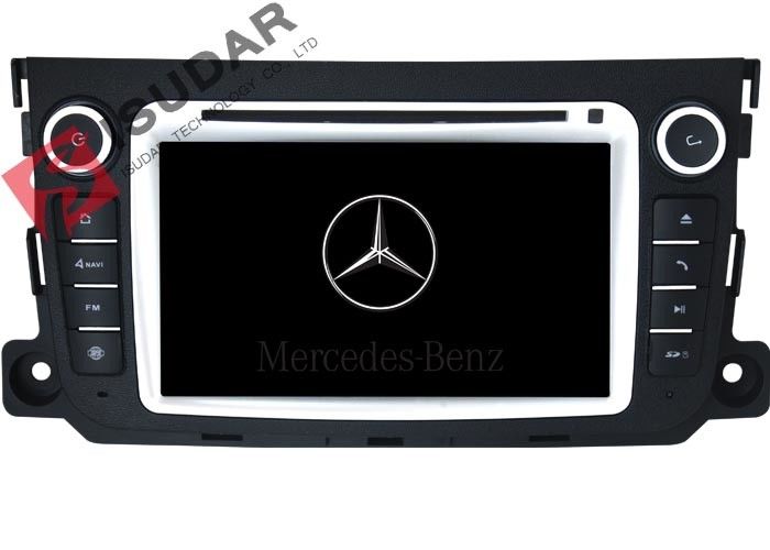 Multi Point Touch Screen Car DVD Player For Mercedes Benz For Smart Fortwo Navigation System