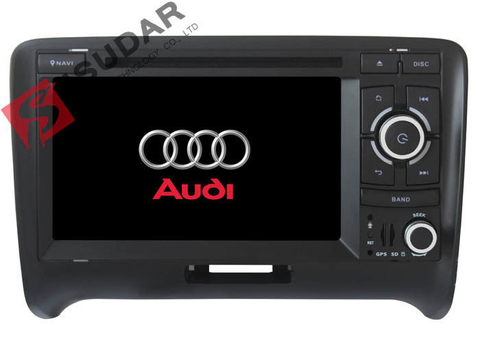 Multi - Touch Screen Double Din Head Unit With Gps And Bluetooth / Tire Pressure Monitoring