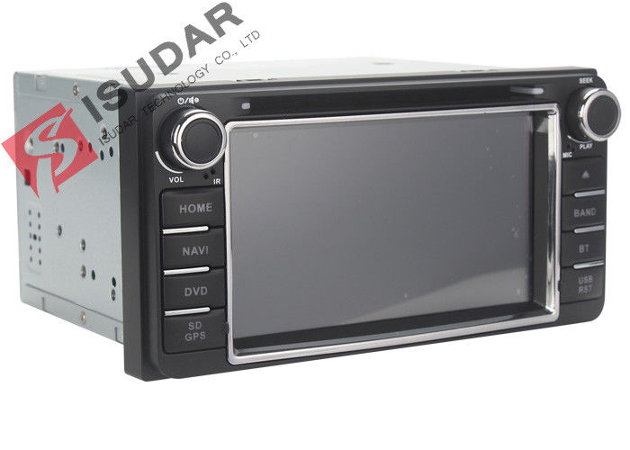 6.2 Inch Digital Touch Screen Toyota DVD GPS Navigator Car Dvd Player Radio IPod