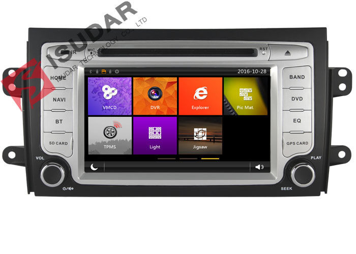 In Dash Car GPS Navigation 2 Din Car Dvd Player For SUZUKI SX4 2006-2012 3G Ipod
