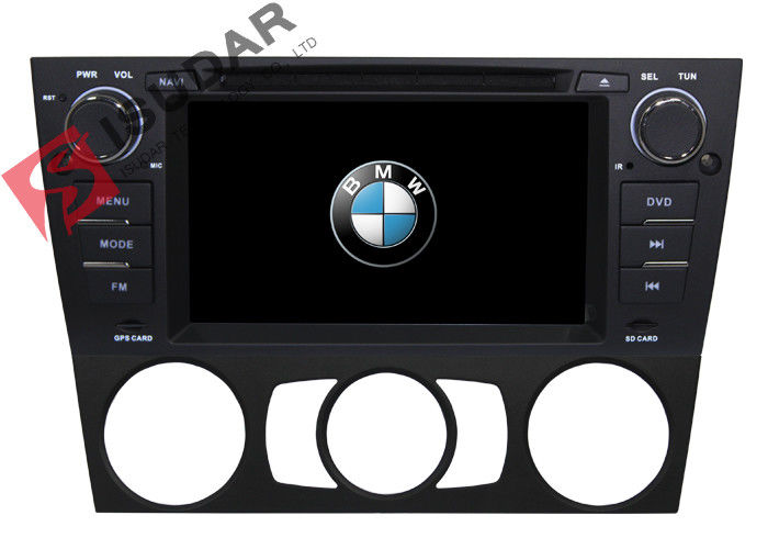 Support Digital TV Double Din Dvd Gps Car Stereo , BMW E92 Sat Nav For Manual Air Condition