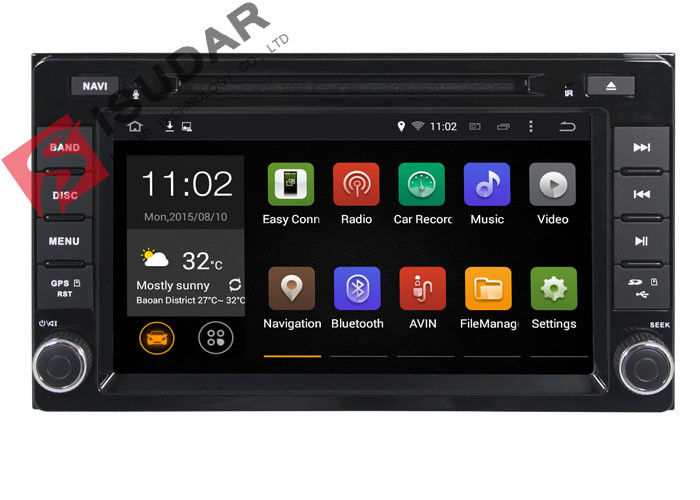 Support 4G Android 7.1.1 DVD GPS Navigation For Toyota For Toyota Sienna Navigation System