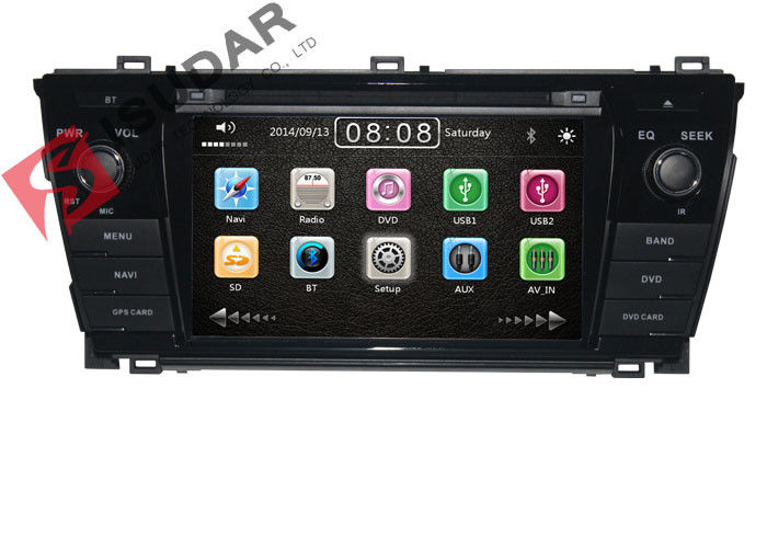 Left Hand Driving DVD GPS Navigation For Toyota For Toyota Corolla 2014 Navigation System