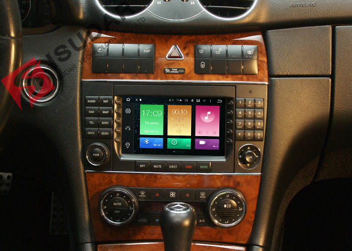 Multi Touch Screen Mercedes C Class Dvd Player , Mercedes Benz Head Unit 4G Function