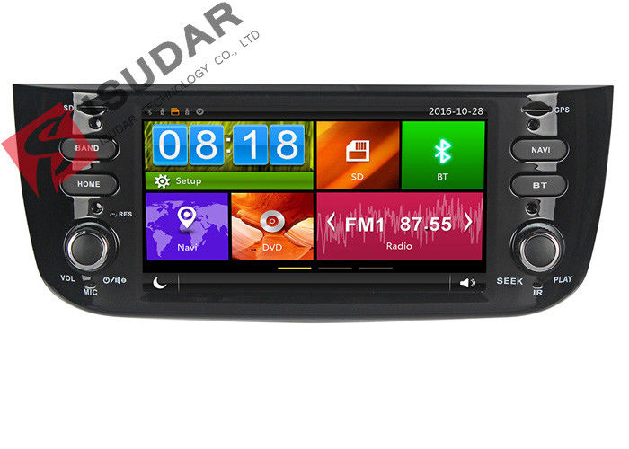 6.2 Inch  Fiat LINEA  Car Multimedia Audio Video Entertainment System Support DVR