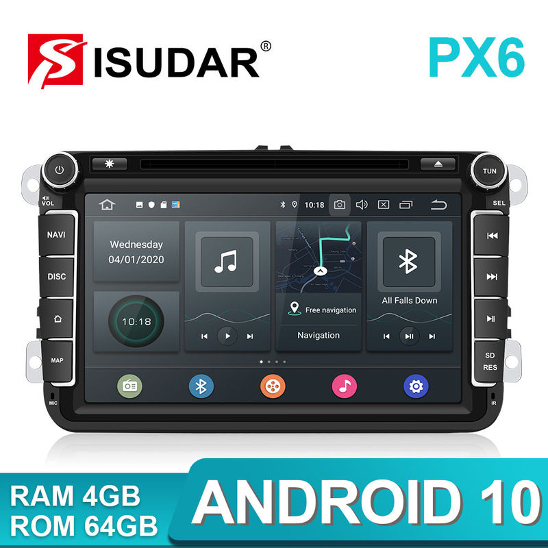 Touch Screen 4GB RAM 64GB ROM Car DVD Player for VW