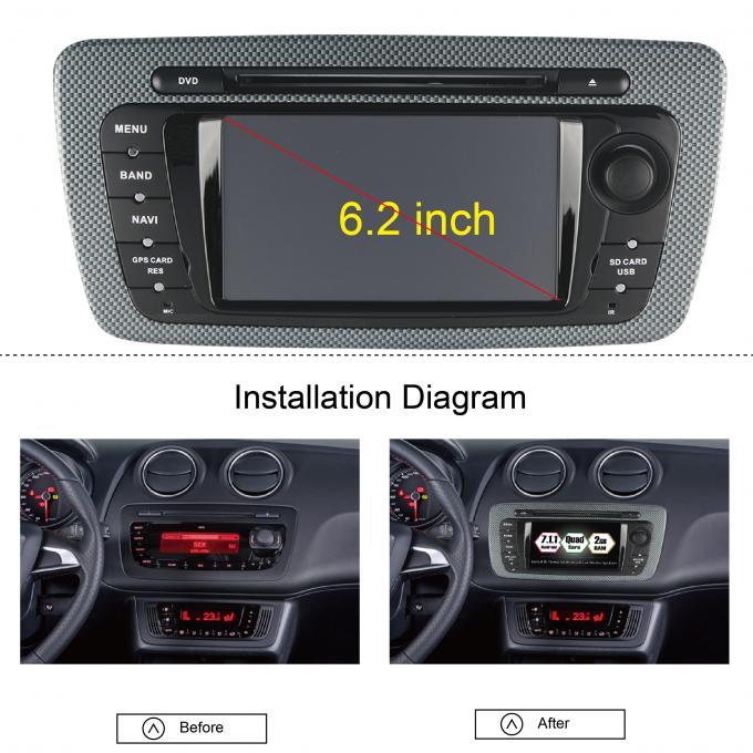 Built - In Mirror Link 6.2 Android Car DVD Player Seat ... kia rio radio wiring diagram 